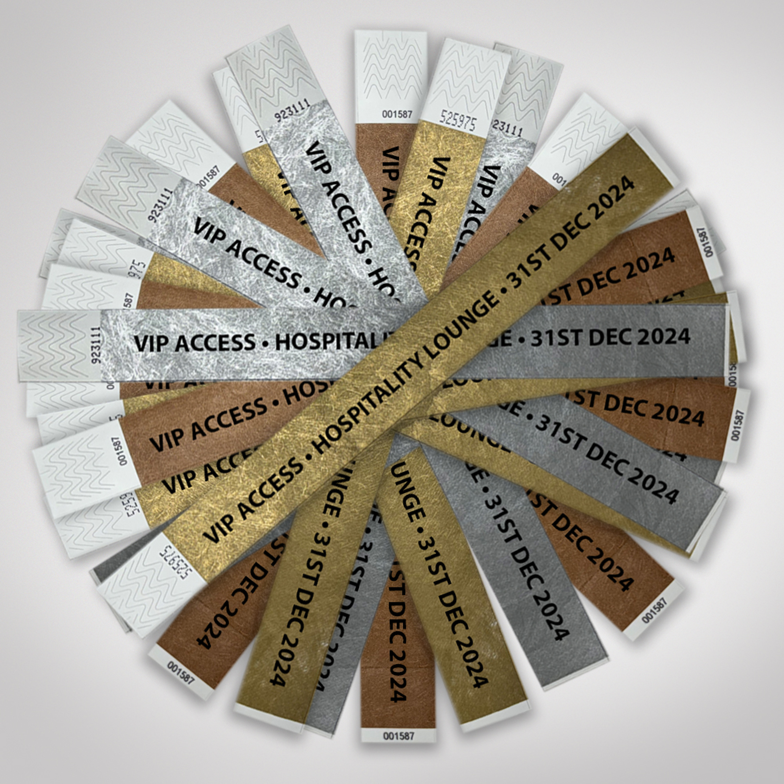 Vip Rings VIP Wristbands | From £25.00 | 72-Hour Turnaround