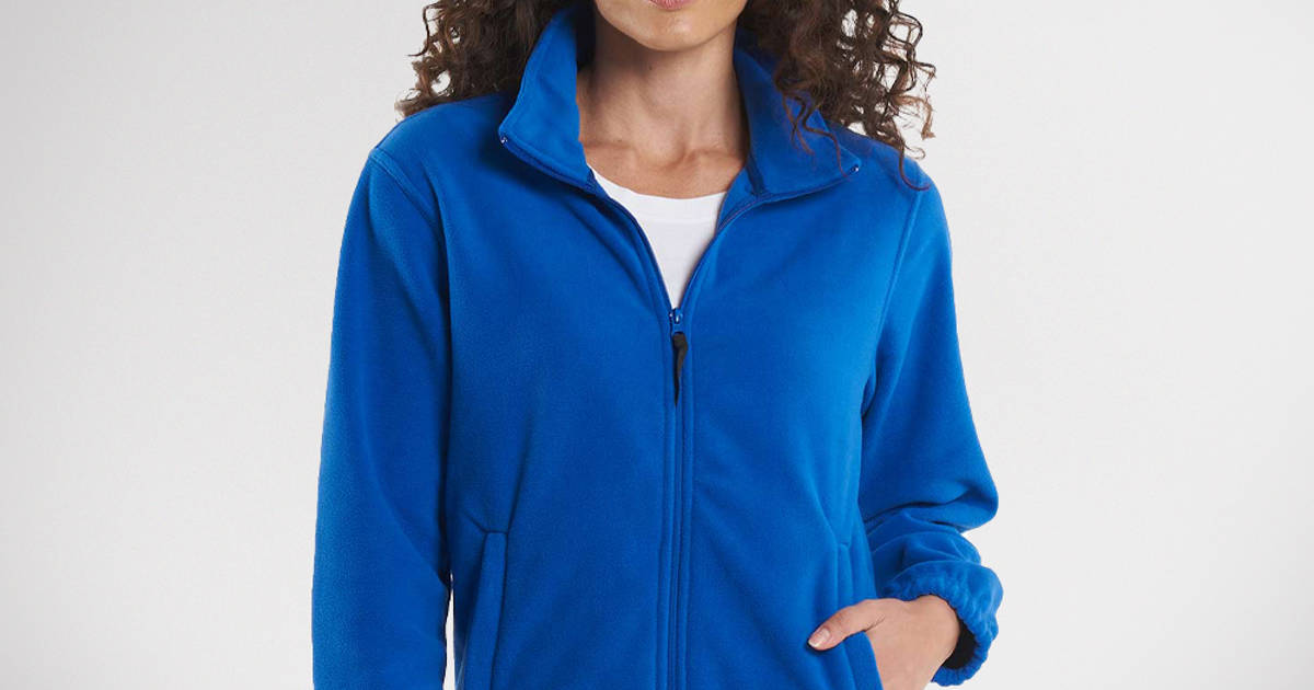 Custom Embroidered Fleece Jackets for Women Secprint