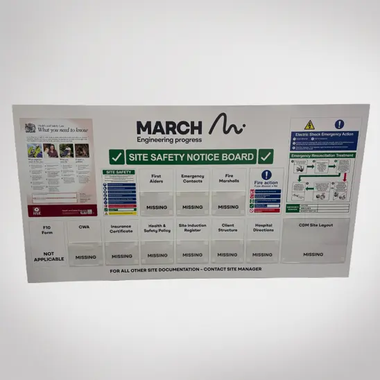 March Notice Boards