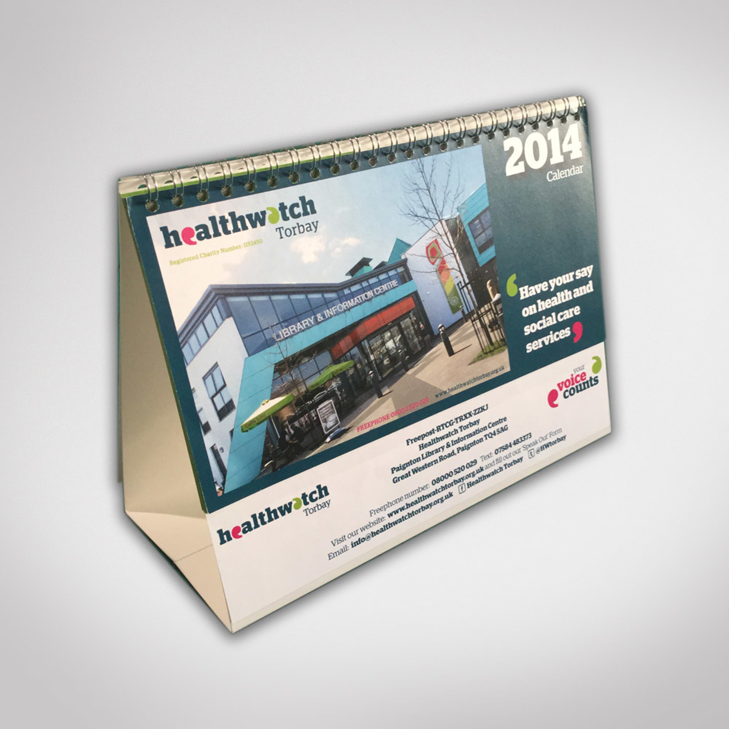 Personalised Desk Calendar | Custom Desk Calendar