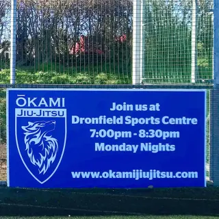 pitch side advertising boards