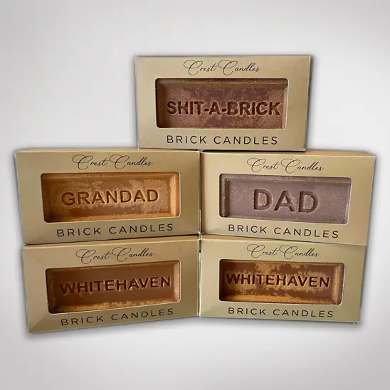 Customprintedboxbrickcandles