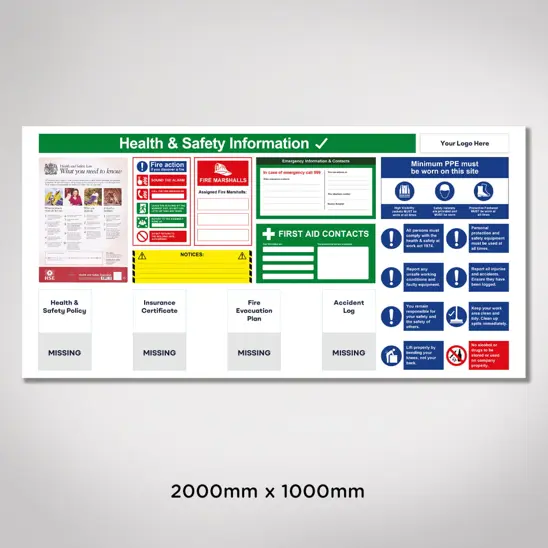 health and safety noticeboard