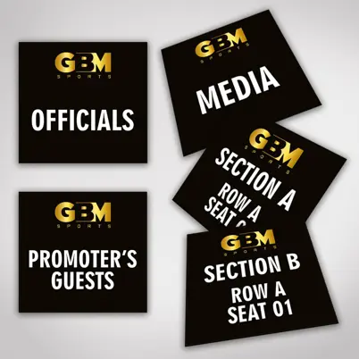Gbm Seating Plan Stickers