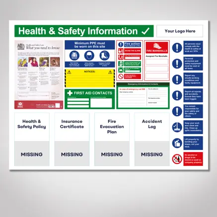 health and safety notice board