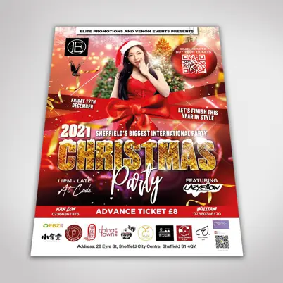 Christmas Party Poster