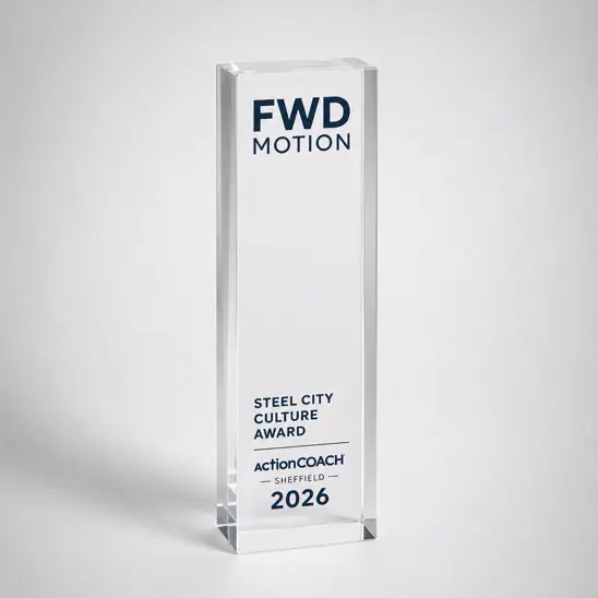 printed or engraved business awards