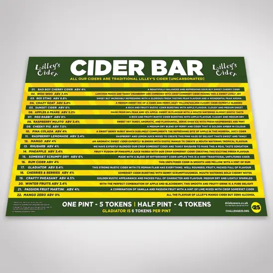 Correxboard Cider Bar