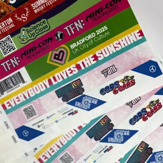 Full Colour Print Paper Wristbands