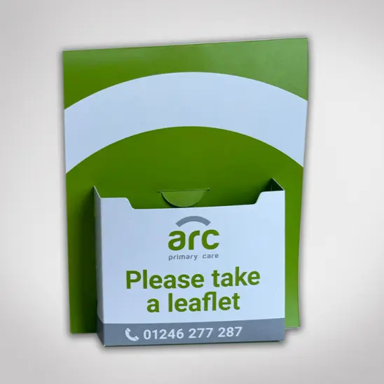 Leaflet Dispenser Arc Care